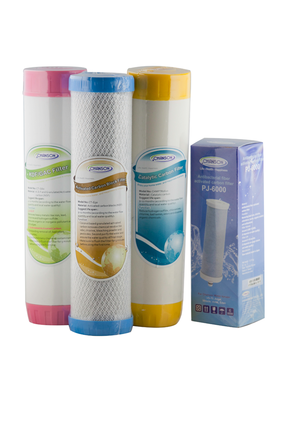 Chanson Ionizer + C3 Triple Filter replacements