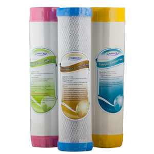Chanson C3 Triple Filter replacements - Carbon Block, GAC/KDF, Granulated Activated Carbon